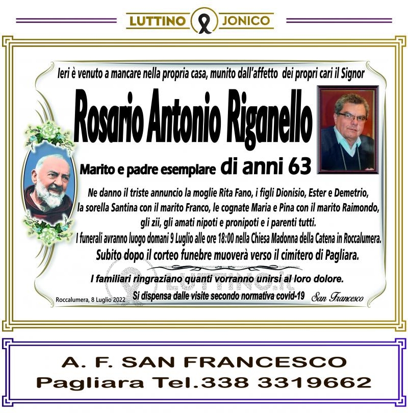 Antonio Rosario Riganello 